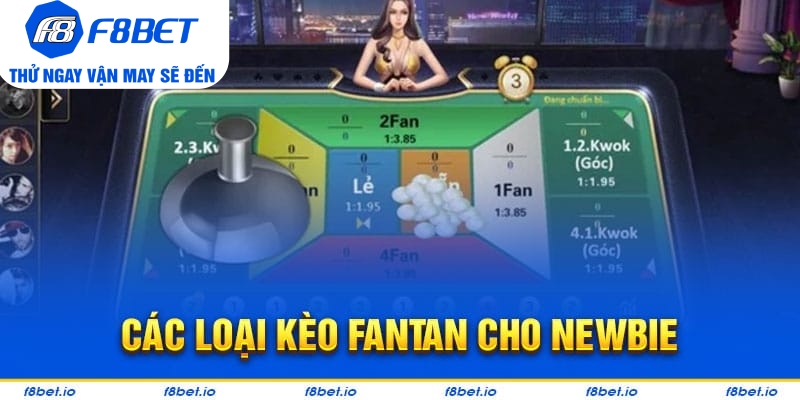 Phân loại kèo Fantan dành cho tân thủ